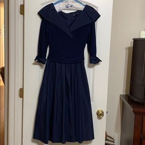 Navy Blue semi-formal dress